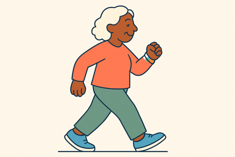 Illustration for best Fitbit for seniors