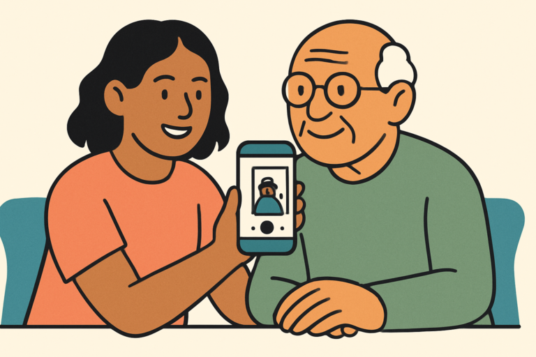 Illustration for best Ring doorbell for elderly parents