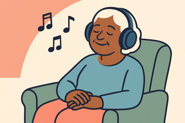 Illustration for best wireless headphones for seniors with hearing loss