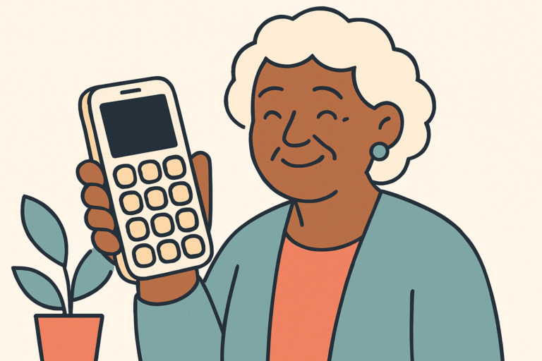 Illustration for Jitterbug Smart4 review